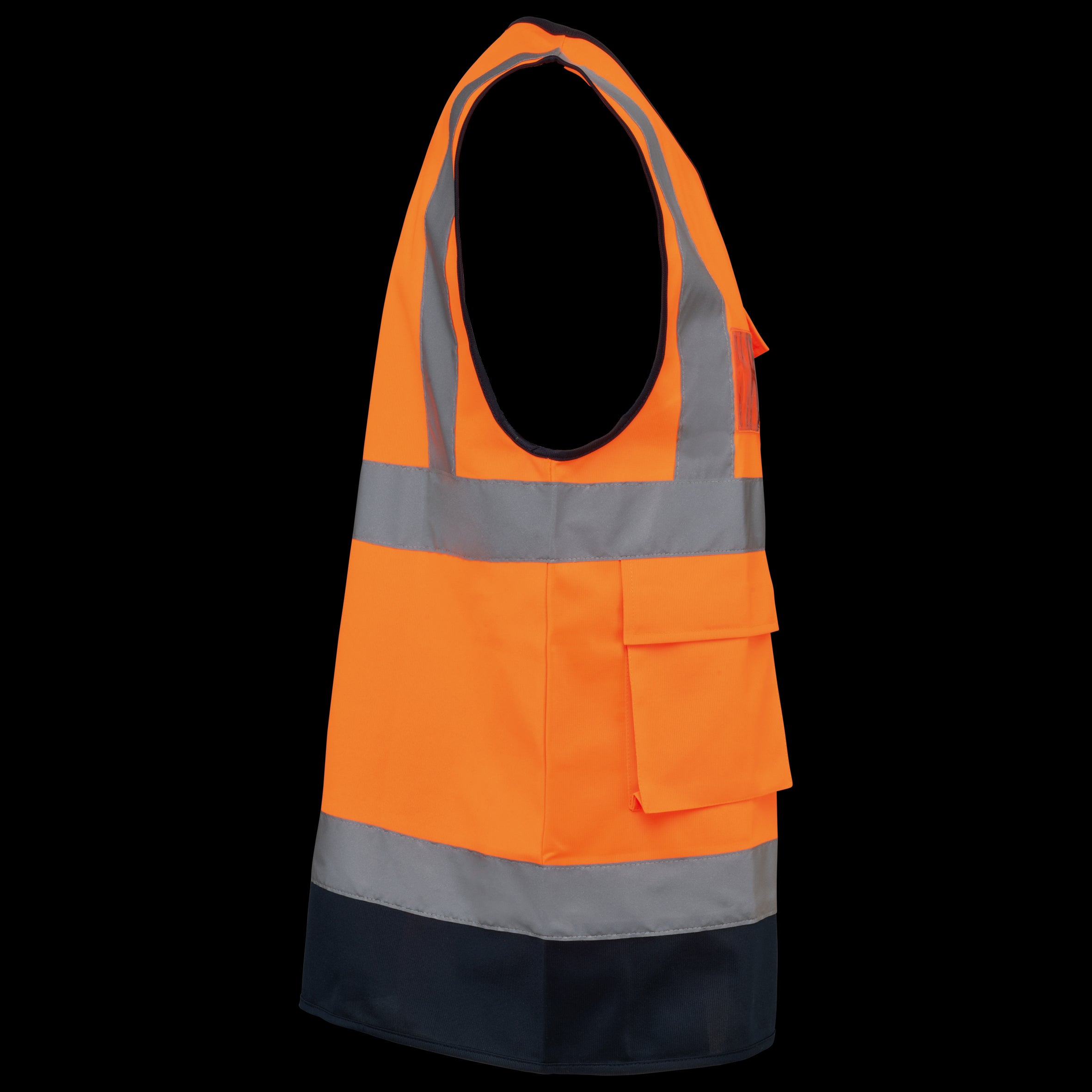 WK. Designed To Work WK618 - Gerecycled Hi-viz Veiligheidsvest met Rits
