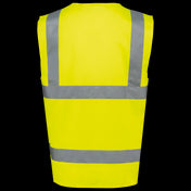 WK. Designed To Work WK618 - Gerecycled Hi-viz Veiligheidsvest met Rits