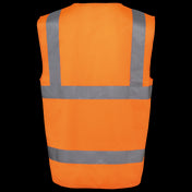 WK. Designed To Work WK618 - Gerecycled Hi-viz Veiligheidsvest met Rits