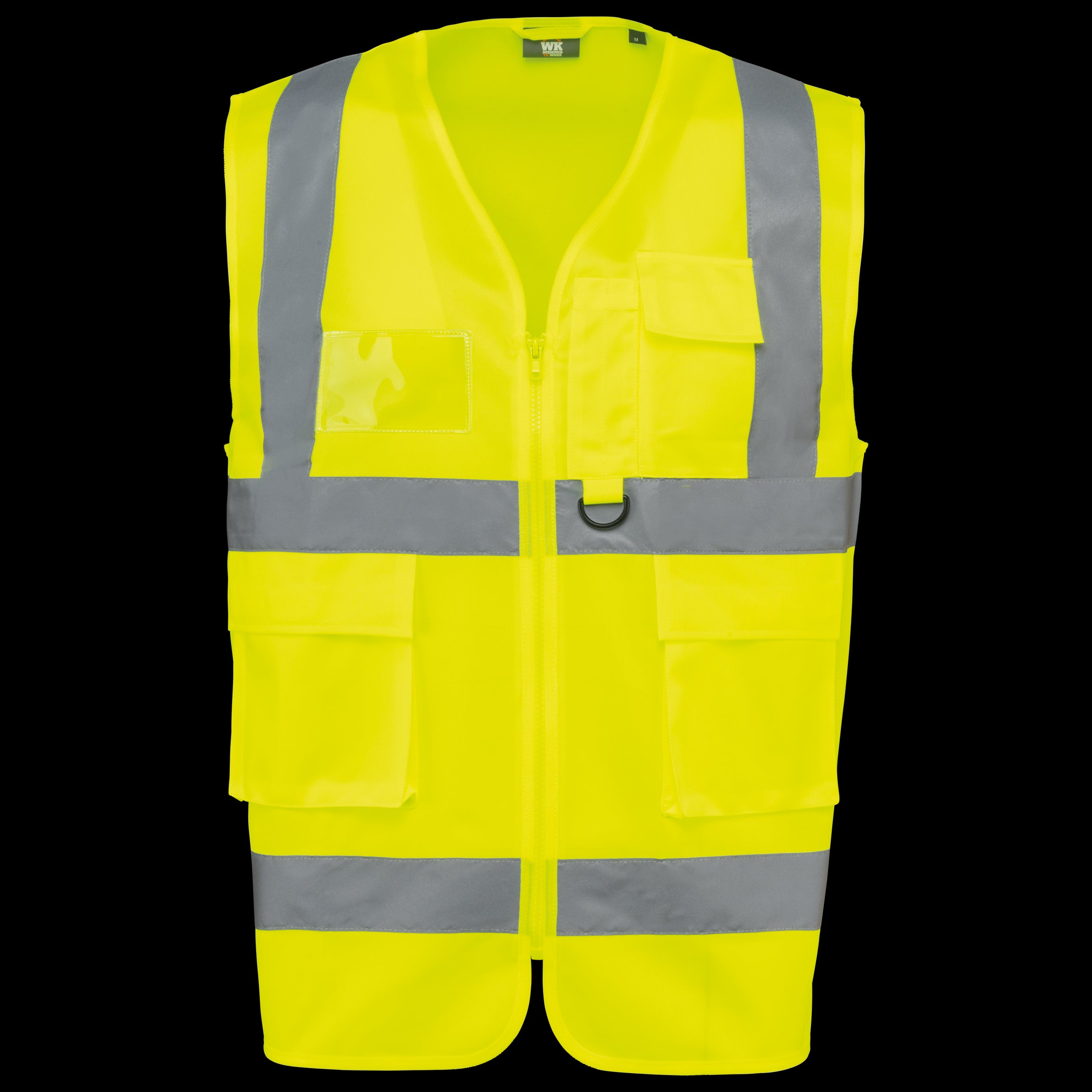 WK. Designed To Work WK618 - Gerecycled Hi-viz Veiligheidsvest met Rits
