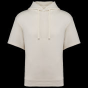 Unisex Kapuzenpullover mit kurzen Ärmeln aus Bio-Baumwolle – French Terry – 300 g/m² – NS406