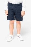 Gewebte Leinen-Bermudashorts für Kinder | Spasso - SP709