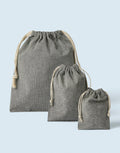 Recycelte Baumwoll-/Polyester-Kordelzugtasche – 3 Größen | 68257