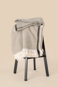 Toalla fouta de algodón a rayas de 135 x 195 cm | Spasso - SP100