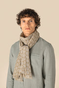 Unisex Woven Cotton Scarf with Fringes | Spasso - SP148