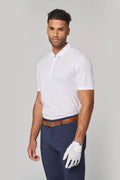 Heren 1/4-zip sportpoloshirt | PA492