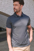 Polo de micropiqué para hombre en poliéster reciclado | H465