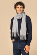Unisex-Wollschal mit Fransen | SP112