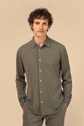 Polo de piqué para hombre de algodón orgánico con efecto lavado | SP529