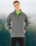 Chaqueta softshell reciclada estampable de 2 capas para hombre - 95733