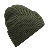 Oversized Beanie mit Umschlag - Gerippt, Recycelt & Anpassbar | 96069