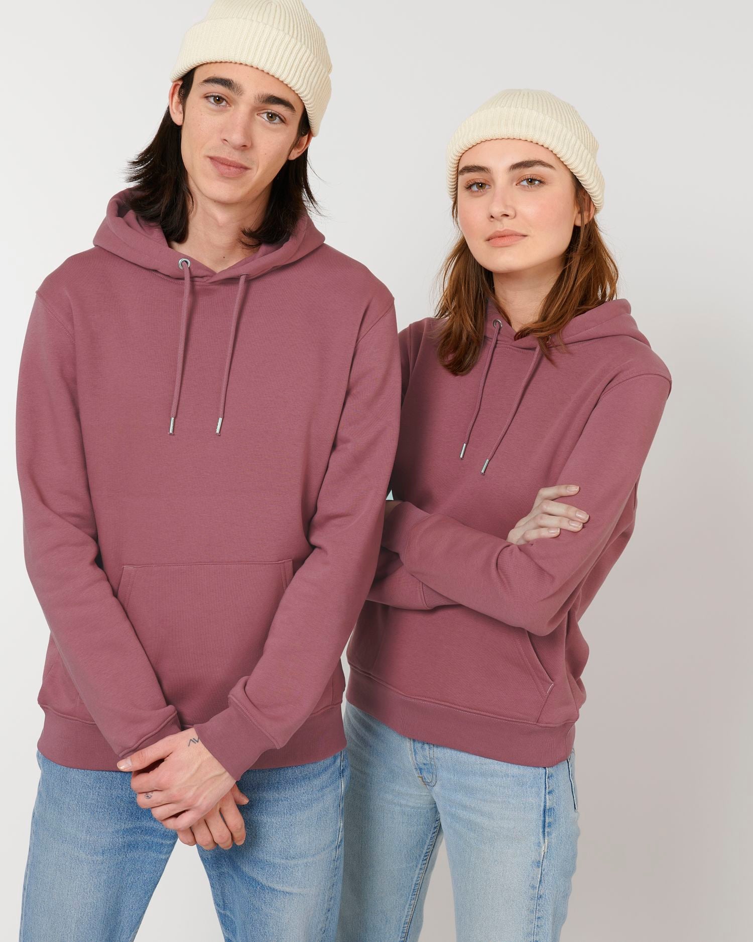 Gerippte Mütze aus Bio-Übergangsmaterial | Fisherman Beanie STAU771