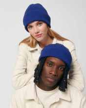 Gerippte Mütze aus Bio-Übergangsmaterial | Fisherman Beanie STAU771