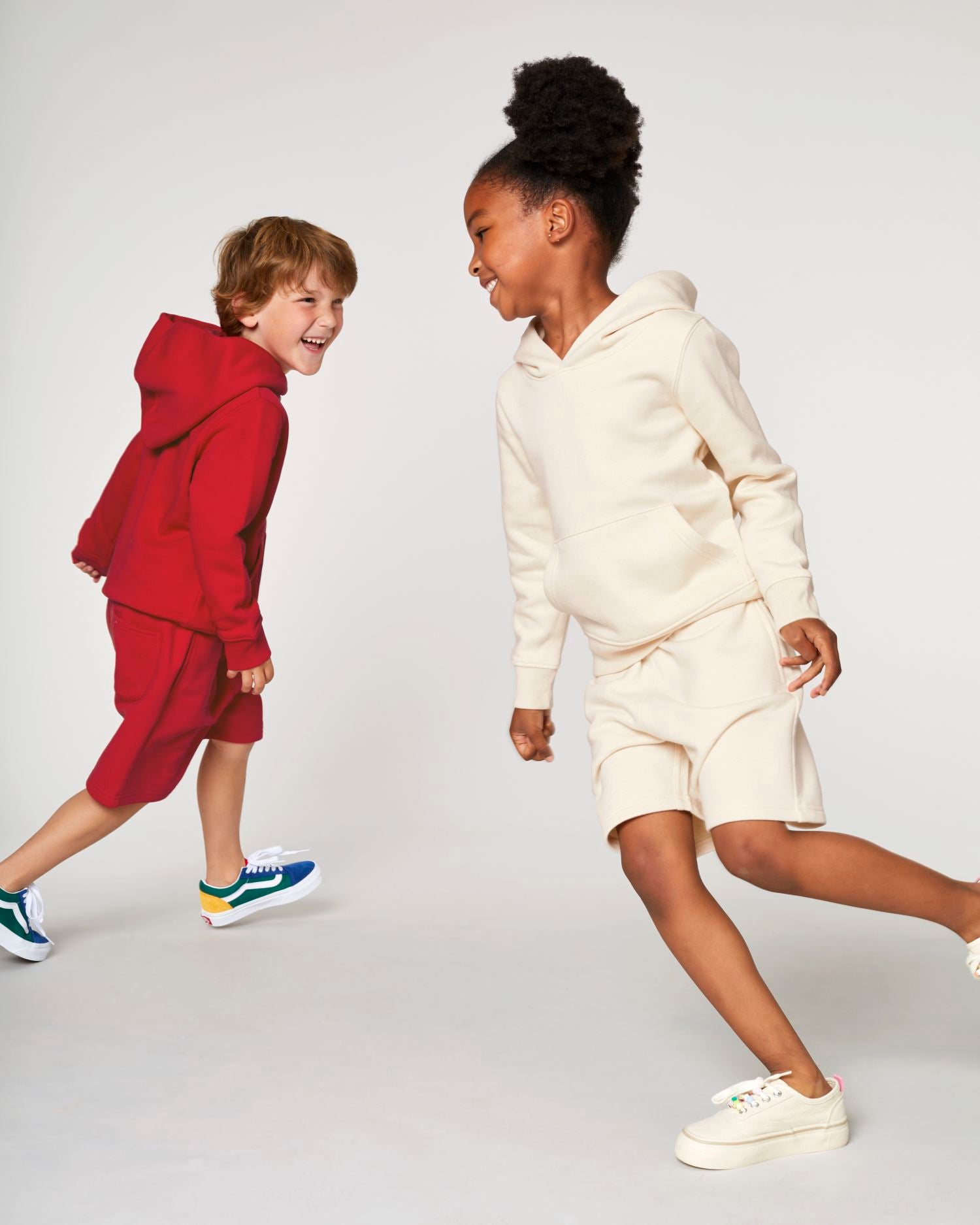 Pantalones cortos tipo jogging orgánicos para niños | Pantalón corto de jogging Mini Bolter STBK102