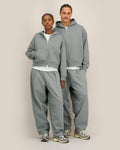 Pantalon de jogging unisexe Oversized à jambes ballon en coton recyclé - 400 g/m² | Barreler - STBU276