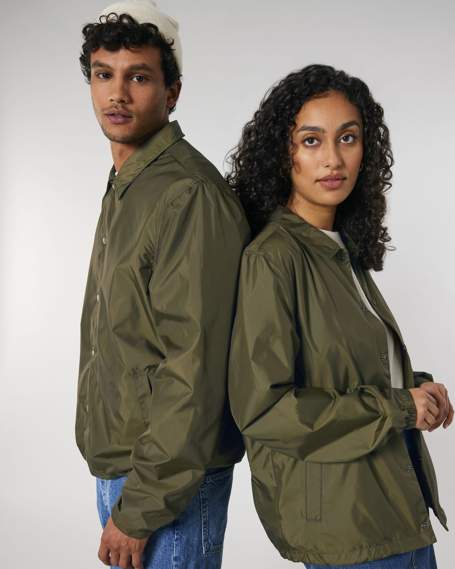 Classic Unisex Recycled Coach Jacket | Coacher Non padded jacket STJU833