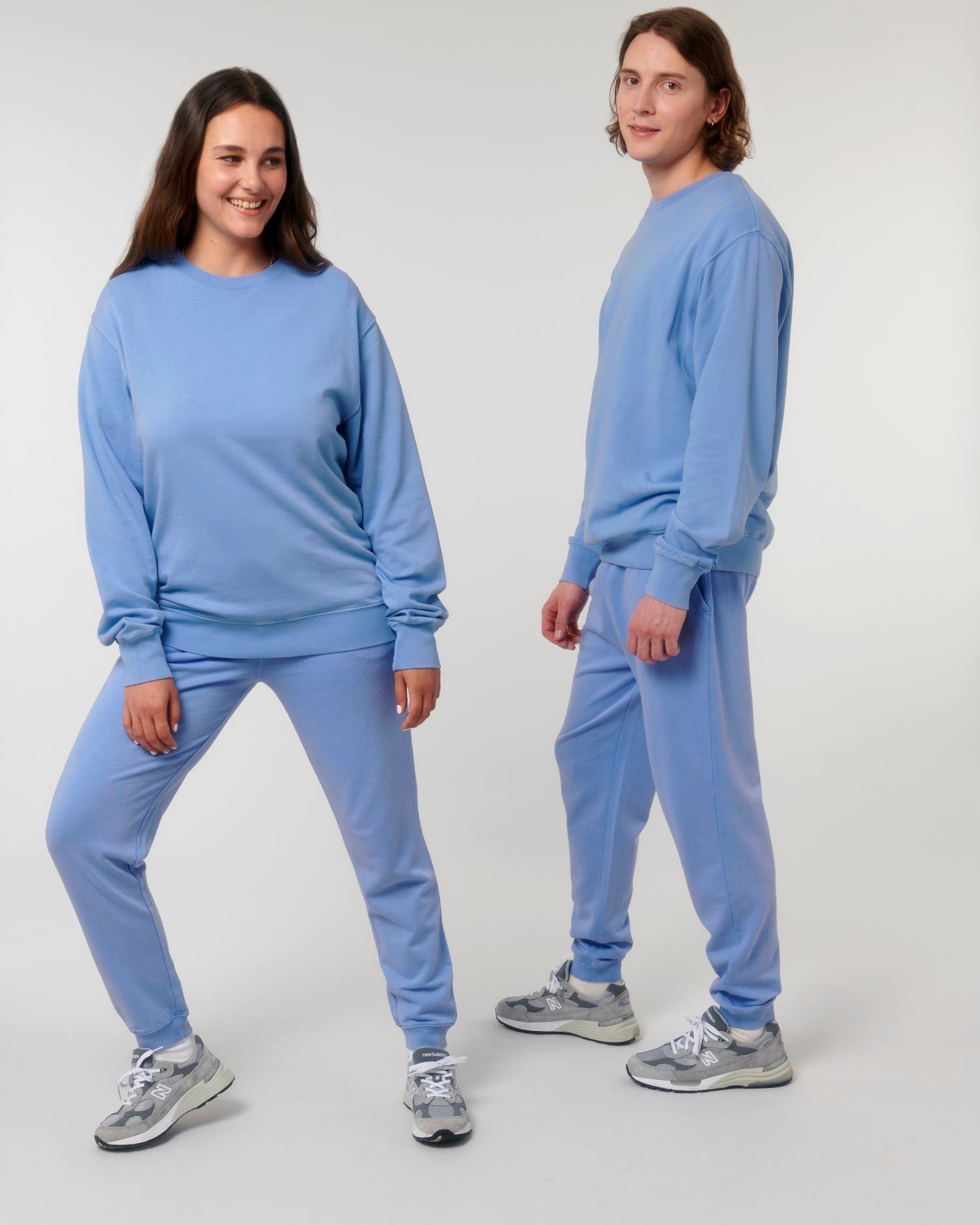 Unisex Garment-Dyed Organic Sweatshirt | Matcher Vintage Crewnecks STSU085