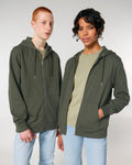 Unisex-Hoodie mit Reißverschluss – Bio-Baumwolle 350 GSM | Cultivator 2.0 Zipthru STSU179
