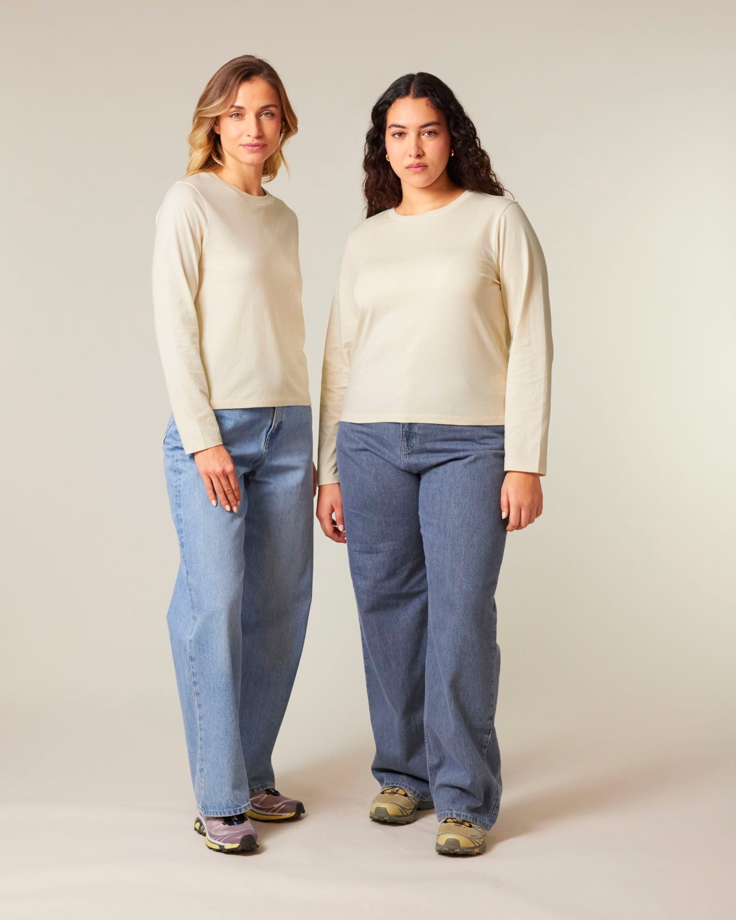 Dames biologisch lang mouw T-shirt - 180 GSM | Stella Muser Long Sleeve STTW219