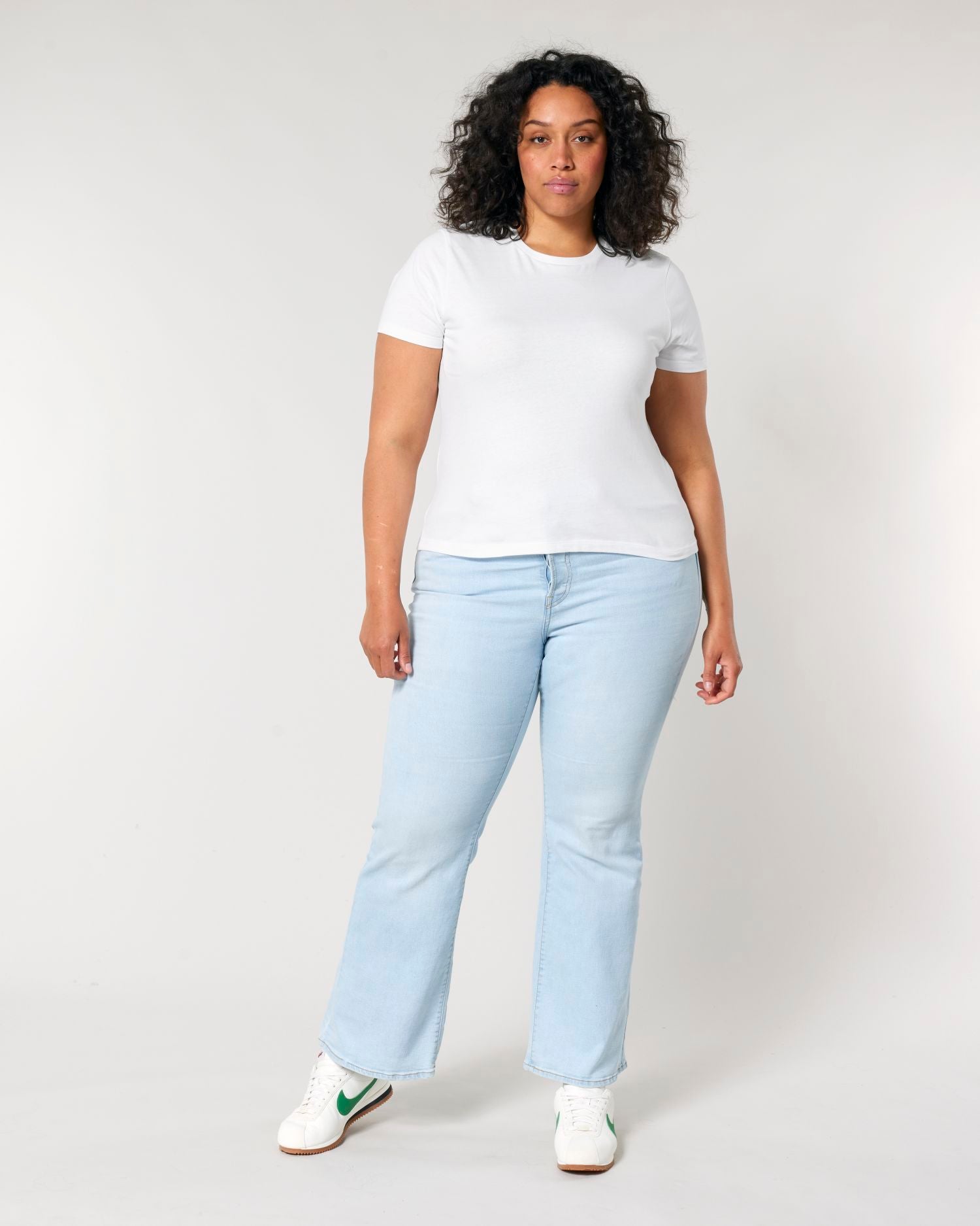 Camiseta Ajustada Orgánica para Mujer - 180 GSM | Stella Ella STTW174