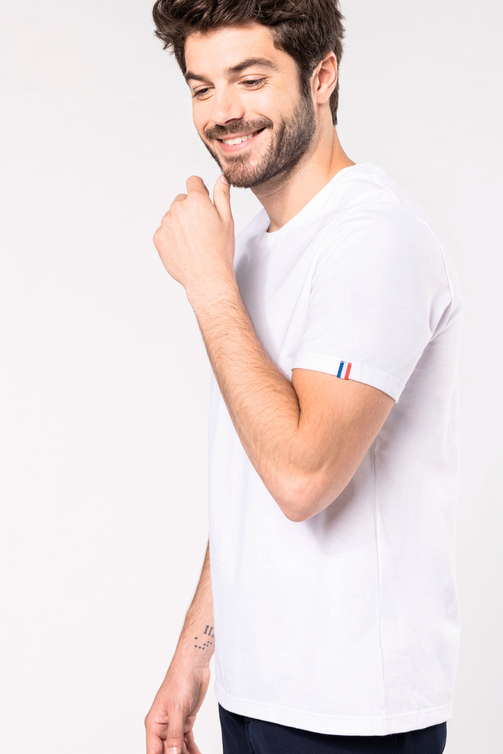 T-shirt Homme en Coton Bio "origine France Garantie" - 170 g/m² - K3040