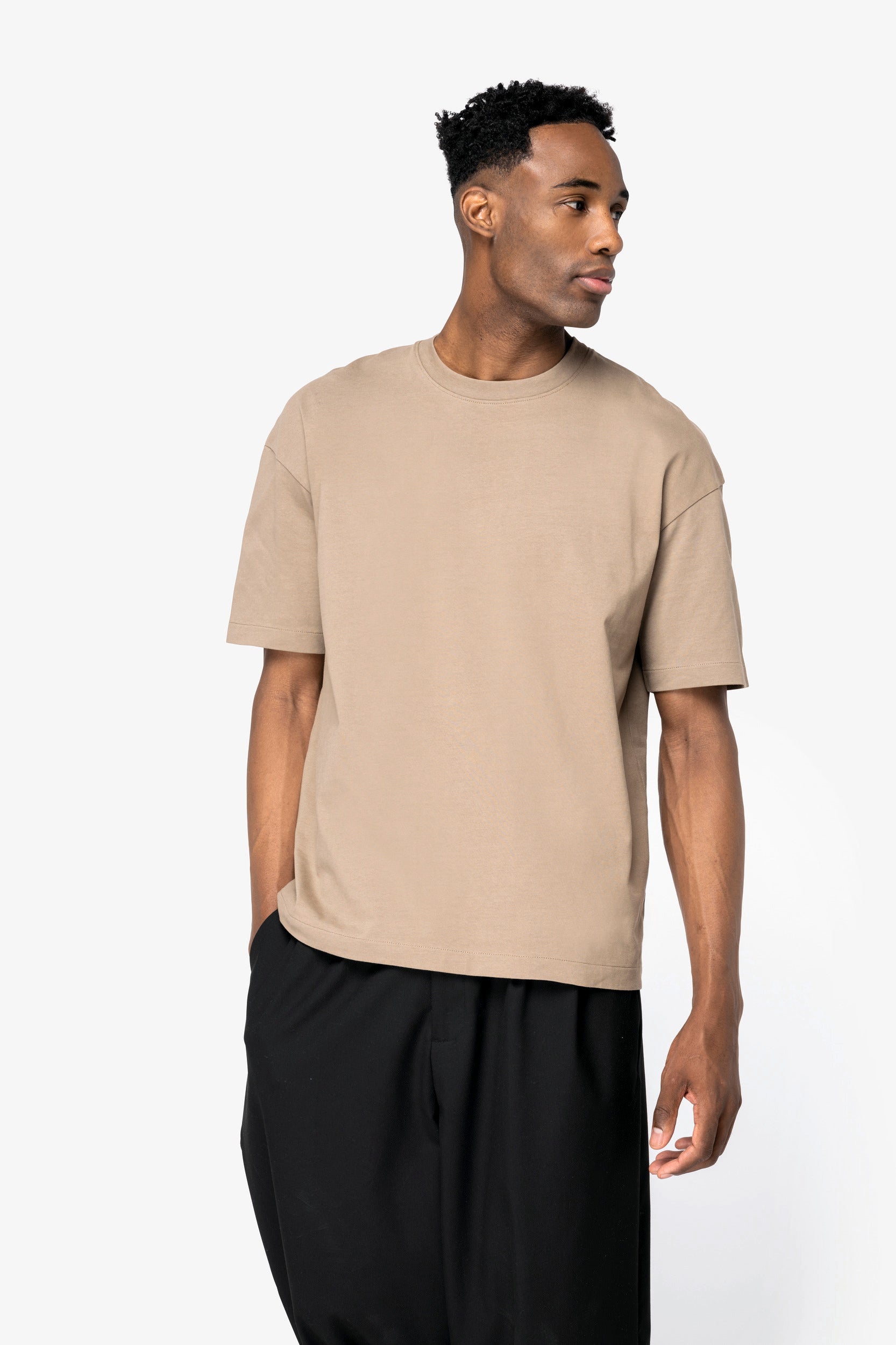 69SLAM☆PLAIN BLACK BYRON LOOSE TEE PLAIN パーカー Tシャツ Men's T-Shirts | Cool Prints & Beachwear | 69SLAM Comfort