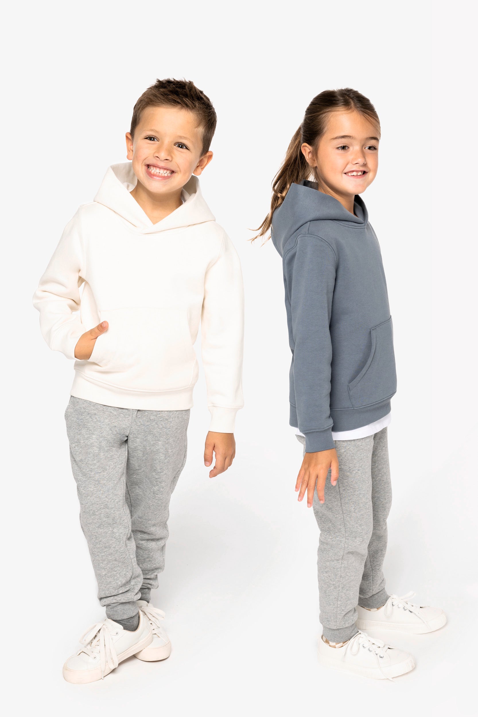 Hooded Eco-Friendly Kids Sweatshirt - 350gsm - NS404