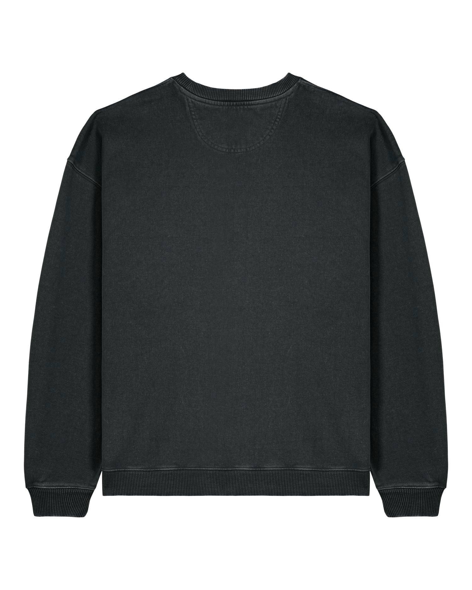 Unisex Organic Oversized Garment Dyed Crew Neck Sweatshirt - 380 GSM | Radder 2.0 Vintage STSU210