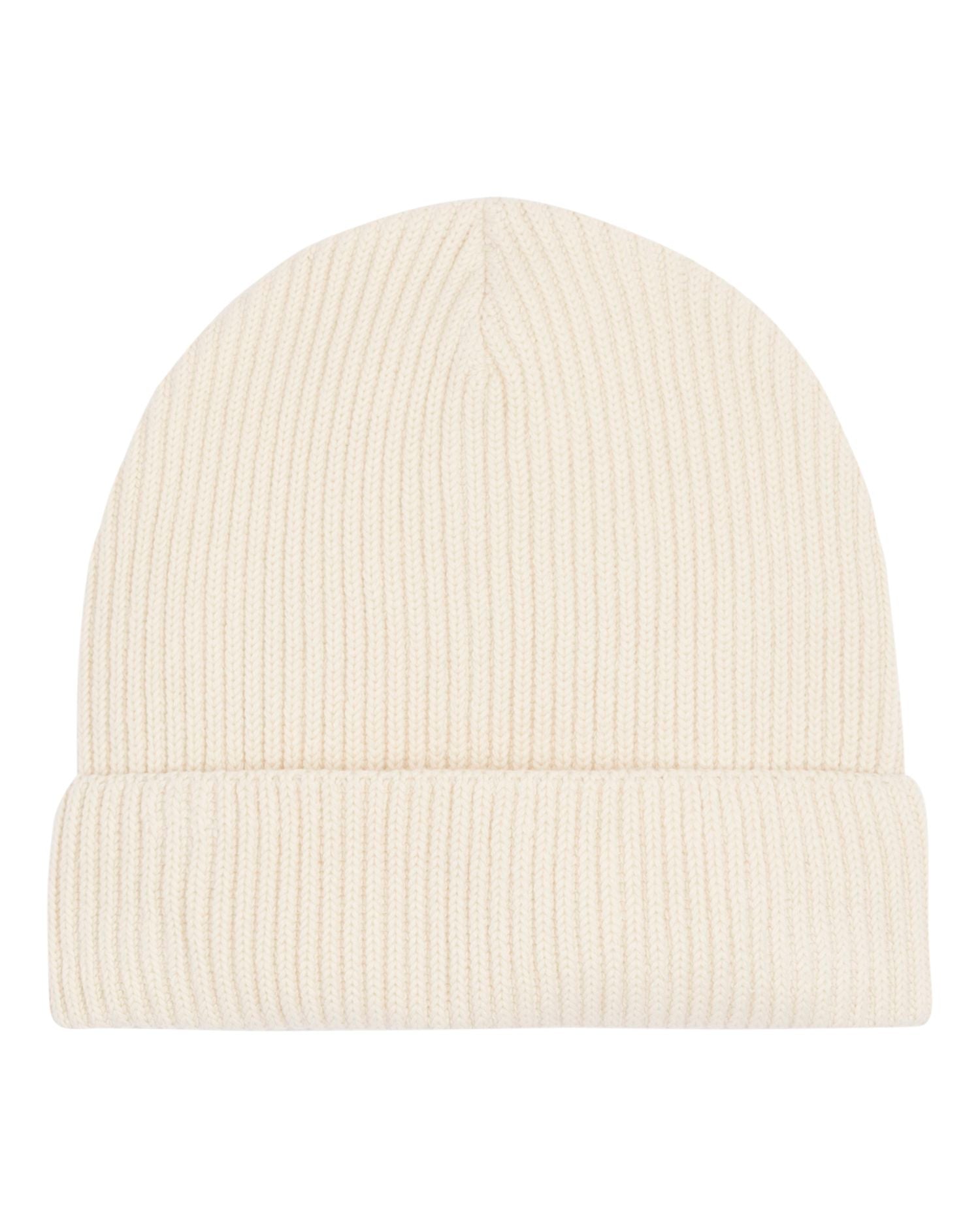 Gerippte Mütze aus Bio-Übergangsmaterial | Fisherman Beanie STAU771