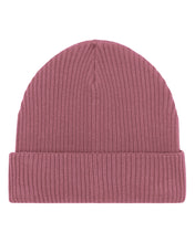 Gerippte Mütze aus Bio-Übergangsmaterial | Fisherman Beanie STAU771