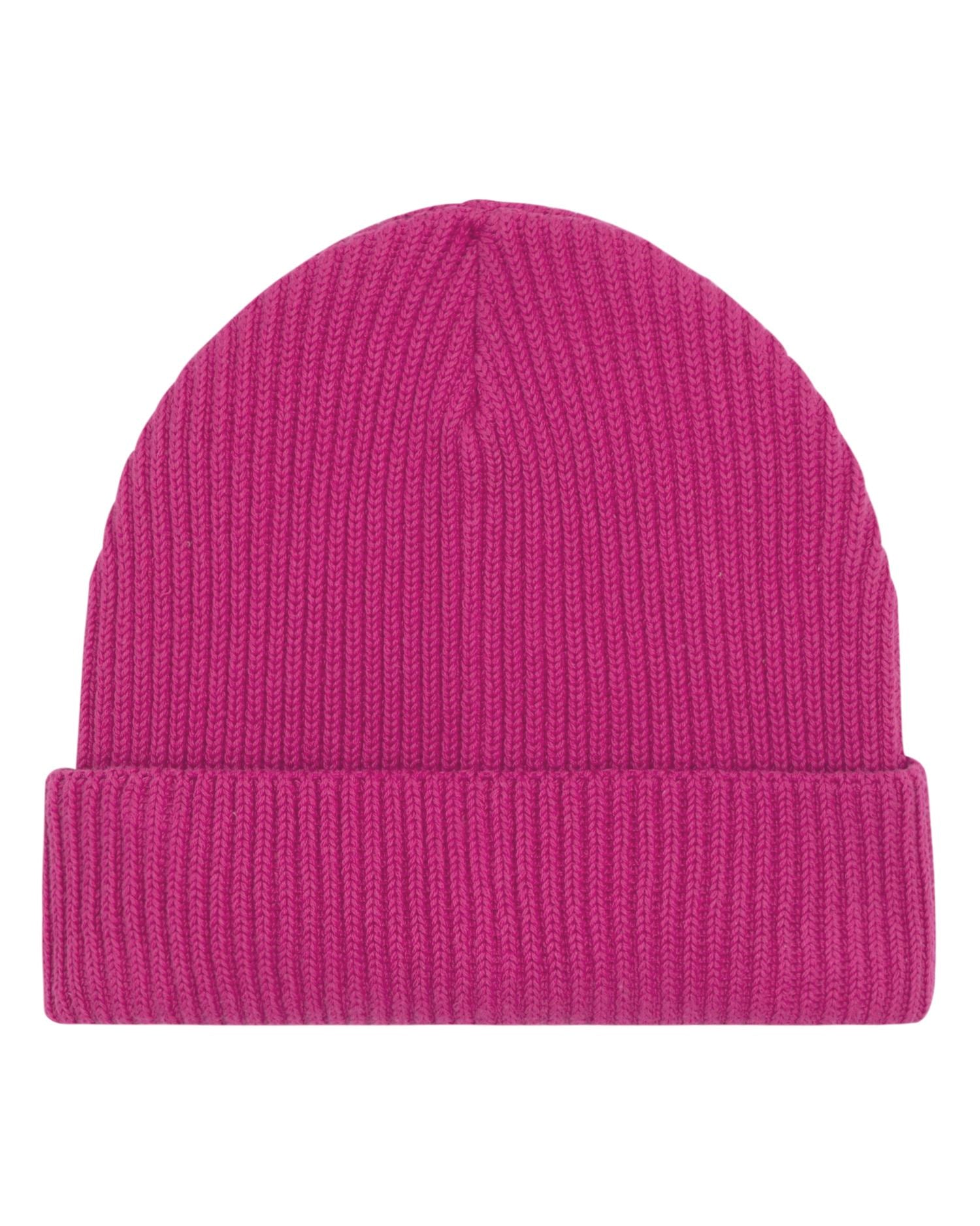 Gerippte Mütze aus Bio-Übergangsmaterial | Fisherman Beanie STAU771