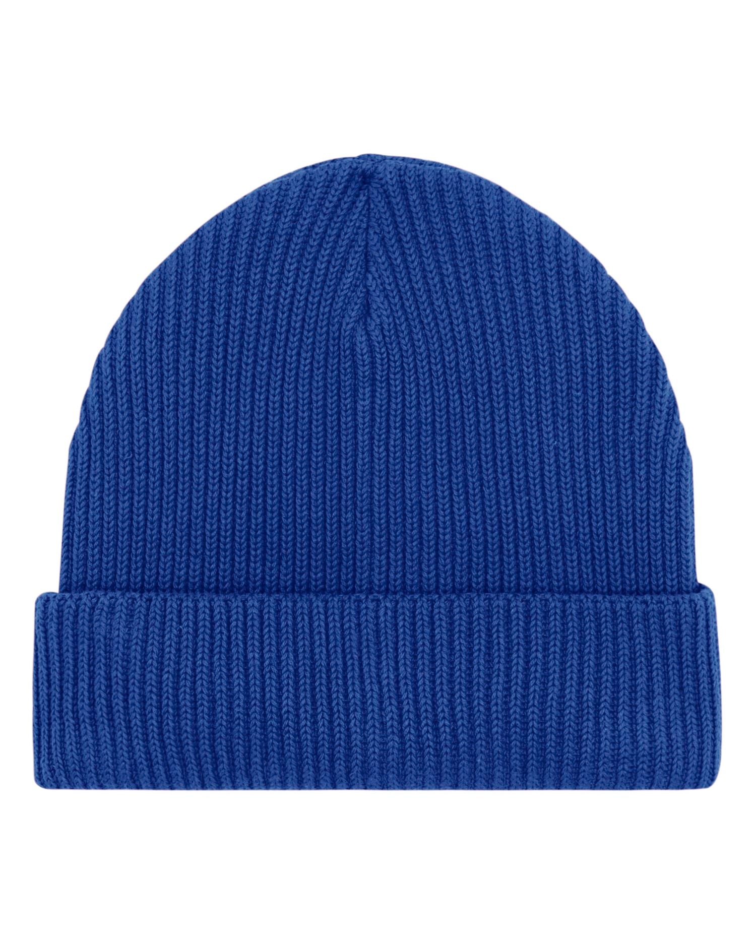 Gerippte Mütze aus Bio-Übergangsmaterial | Fisherman Beanie STAU771