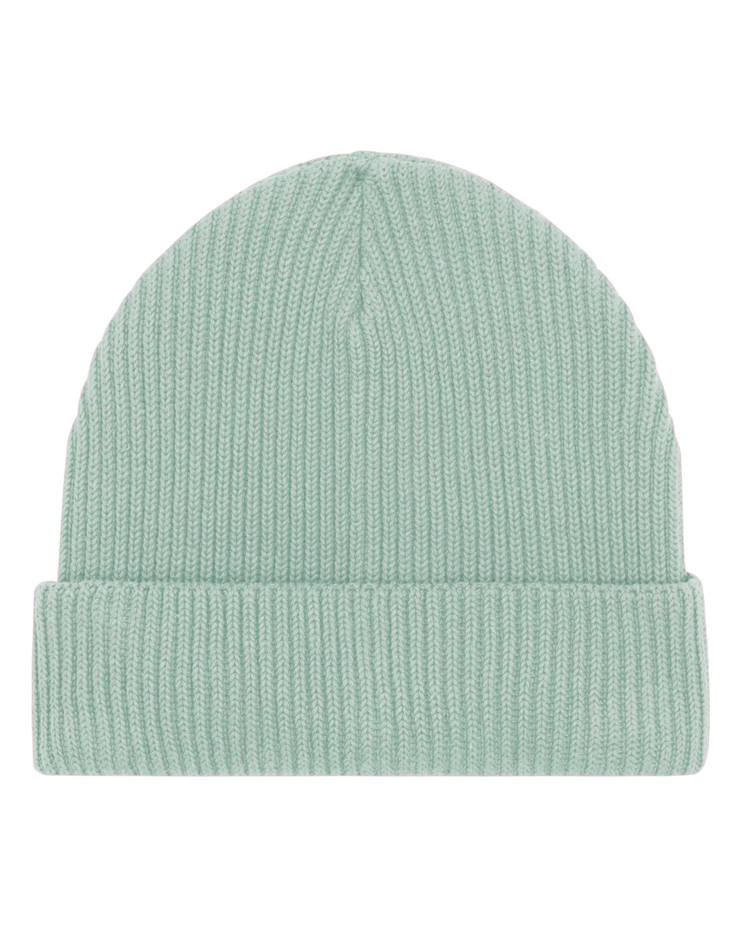 Gerippte Mütze aus Bio-Übergangsmaterial | Fisherman Beanie STAU771
