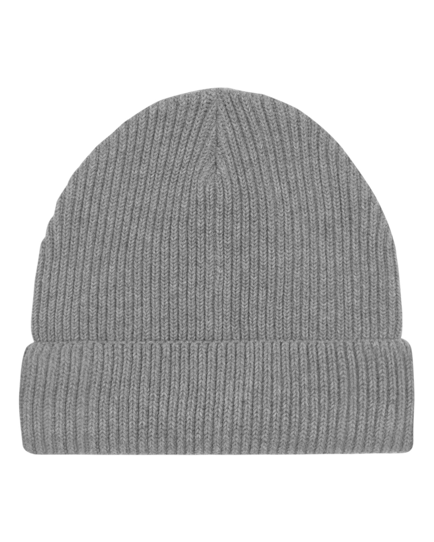 Gerippte Mütze aus Bio-Übergangsmaterial | Fisherman Beanie STAU771