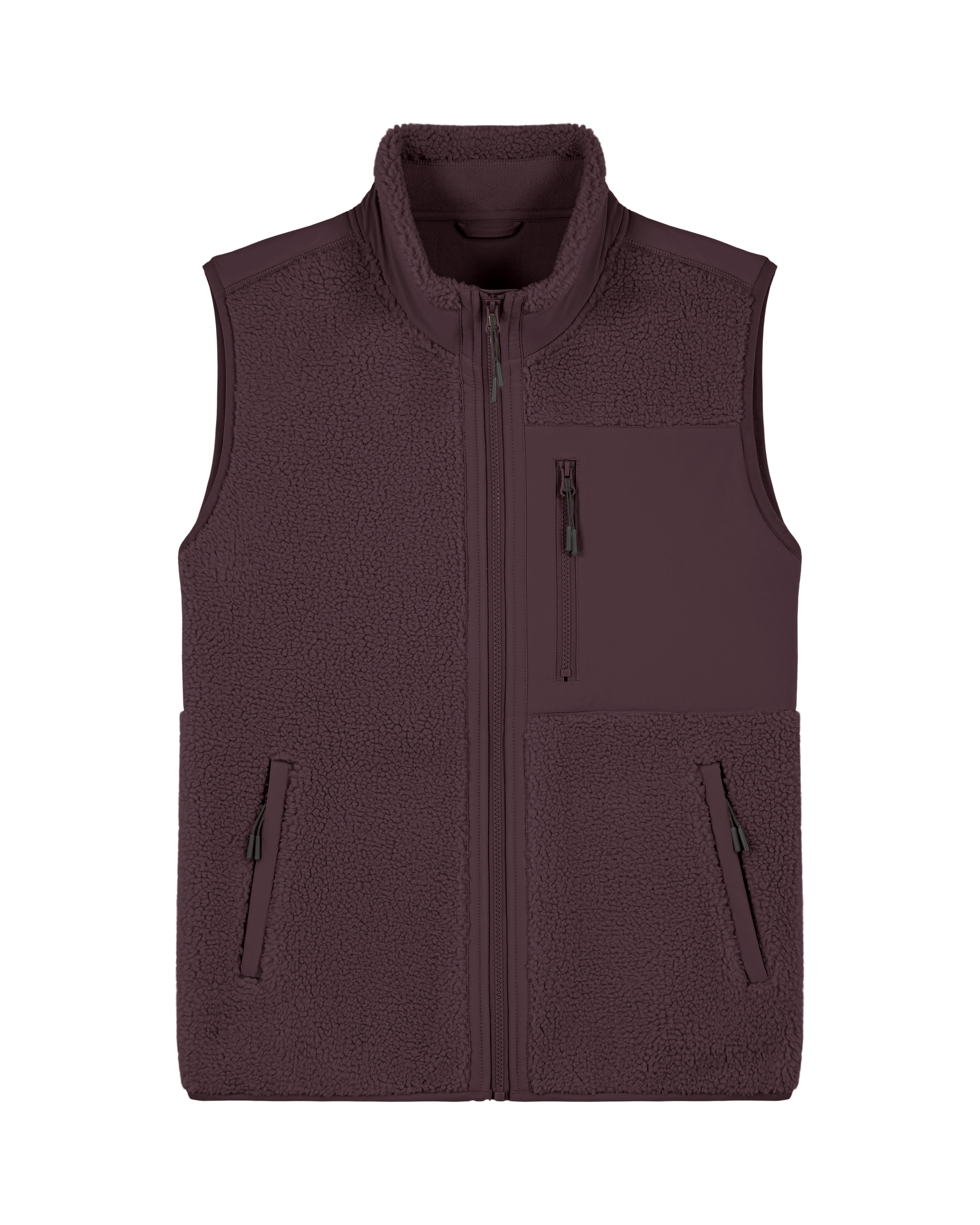 Veste Sherpa Sans Manches Recyclée Unisexe | Liner STJU249