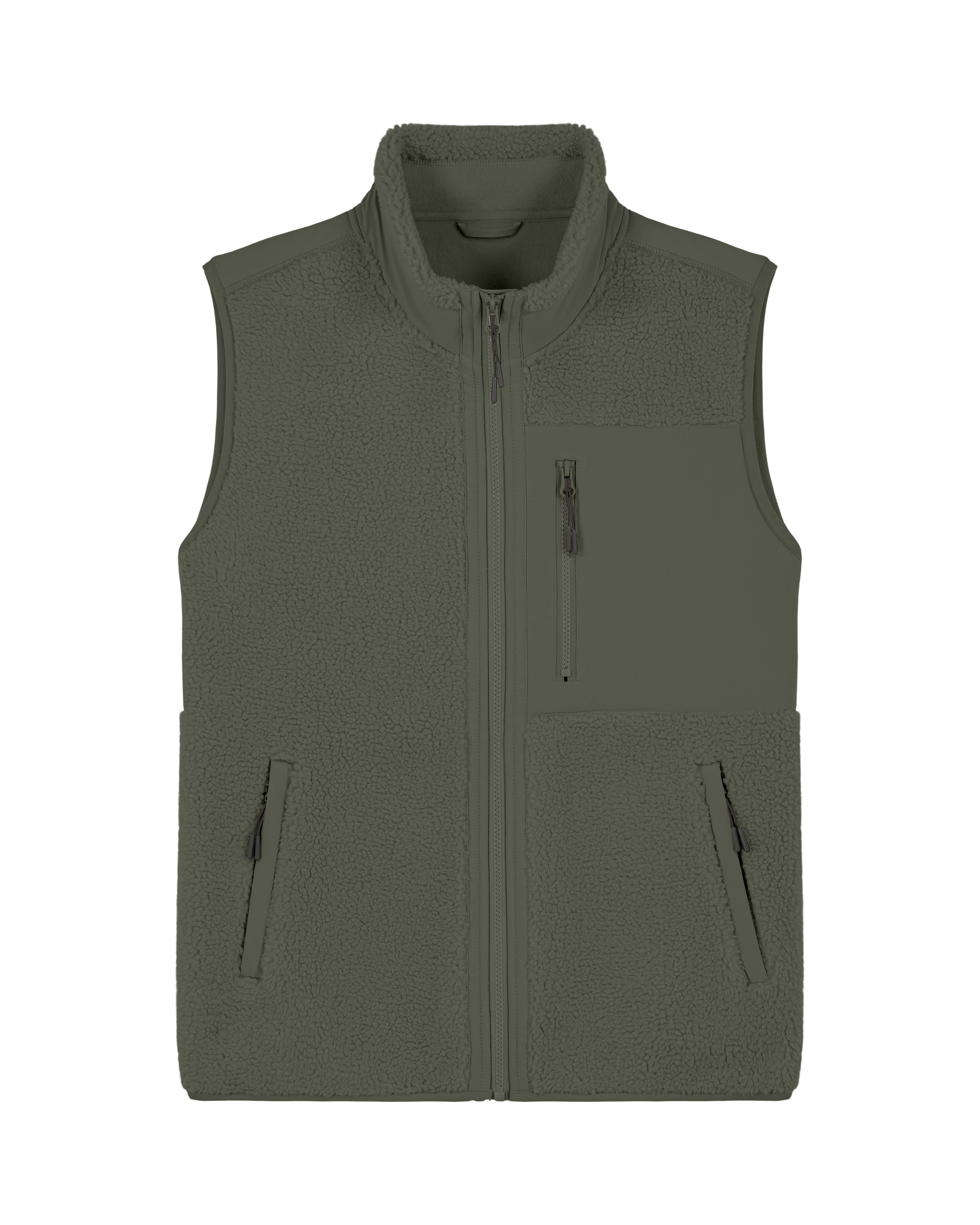 Veste Sherpa Sans Manches Recyclée Unisexe | Liner STJU249