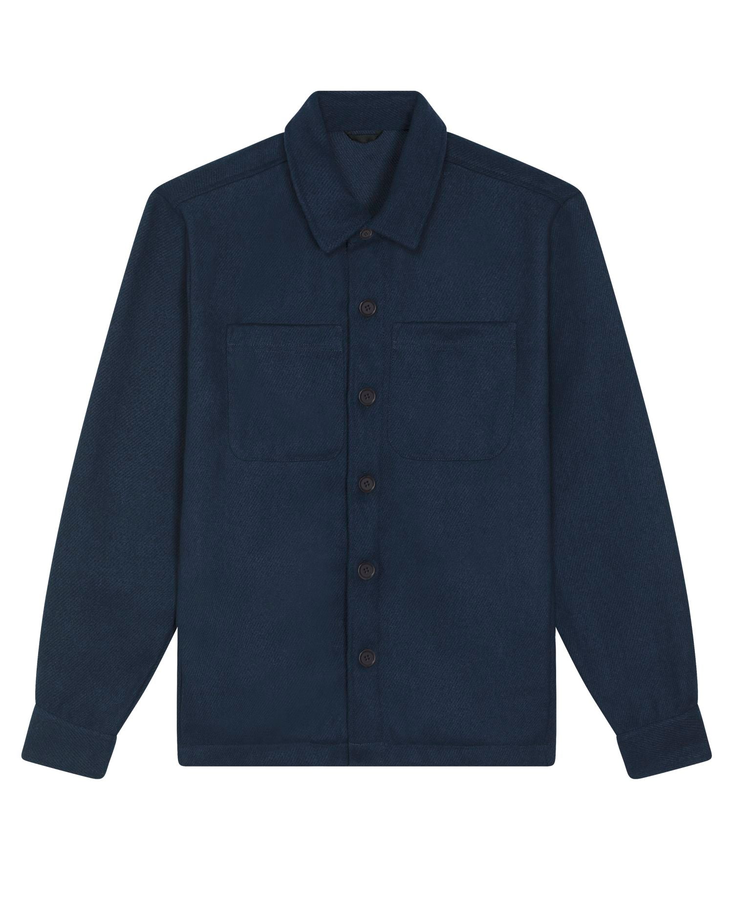 Unisex Gerecycled Twill Overshirt | Rivier STJU845