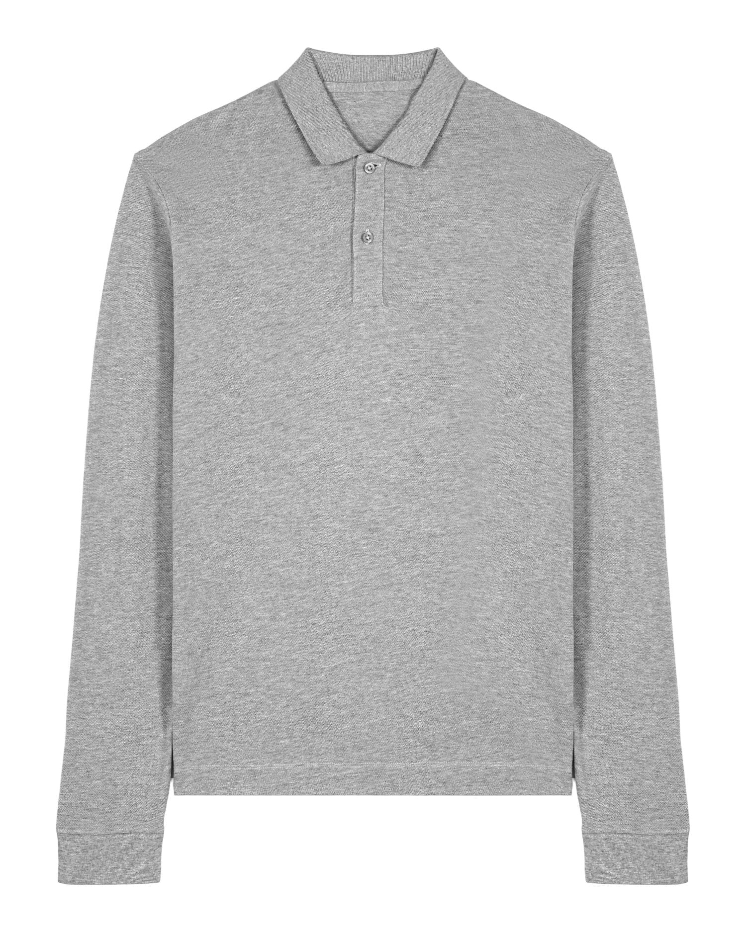 Polo de Manga Larga Unisex de Algodón Orgánico - 240 GSM | Prepster 2.0 STPU223