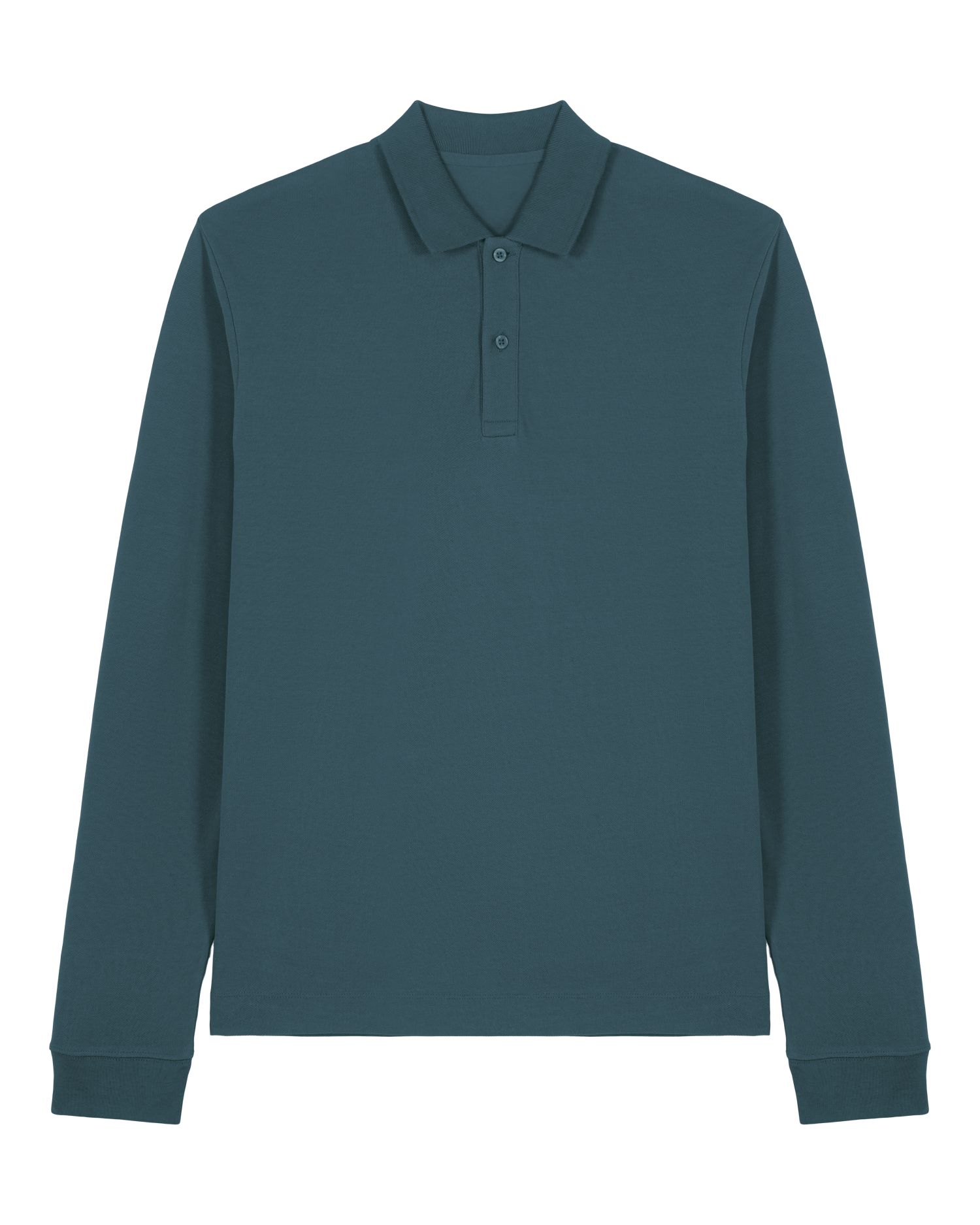 Polo de Manga Larga Unisex de Algodón Orgánico - 240 GSM | Prepster 2.0 STPU223