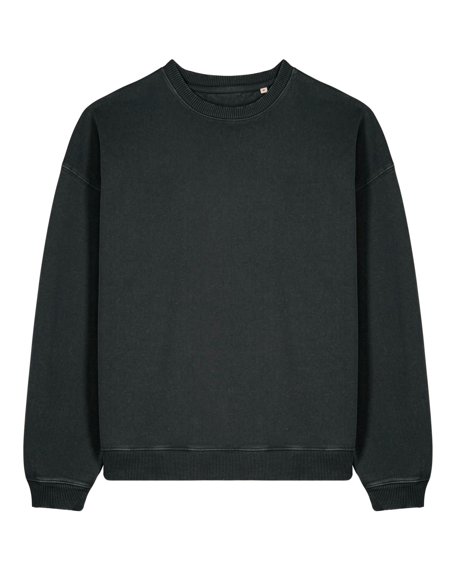 Unisex Organic Oversized Garment Dyed Crew Neck Sweatshirt - 380 GSM | Radder 2.0 Vintage STSU210