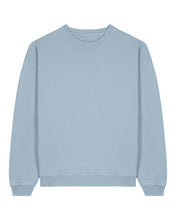 Unisex Organic Oversized Garment Dyed Crew Neck Sweatshirt - 380 GSM | Radder 2.0 Vintage STSU210