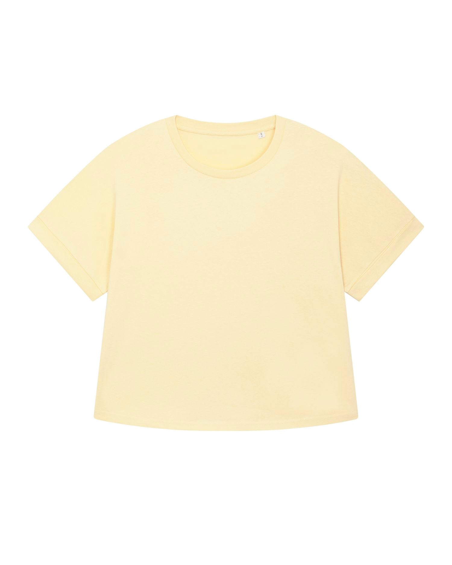 Dames Oversized T-shirt met Opgerolde Mouwen - 155 g/m² | Stella Collider T-shirt STTW089