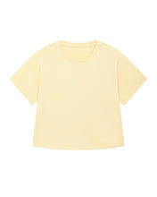 Dames Oversized T-shirt met Opgerolde Mouwen - 155 g/m² | Stella Collider T-shirt STTW089