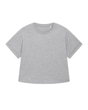 Dames Oversized T-shirt met Opgerolde Mouwen - 155 g/m² | Stella Collider T-shirt STTW089