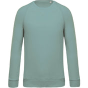 Men's Organic Cotton Crew Neck Raglan Sleeve Sweatshirt - K480