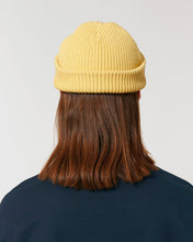 Gerippte Mütze aus Bio-Übergangsmaterial | Fisherman Beanie STAU771