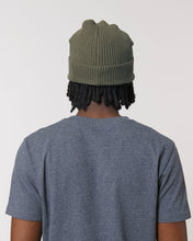 Gerippte Mütze aus Bio-Übergangsmaterial | Fisherman Beanie STAU771