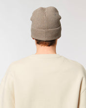 Gerippte Mütze aus Bio-Übergangsmaterial | Fisherman Beanie STAU771