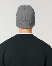 Gerippte Mütze aus Bio-Übergangsmaterial | Fisherman Beanie STAU771