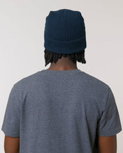 Gerippte Mütze aus Bio-Übergangsmaterial | Fisherman Beanie STAU771